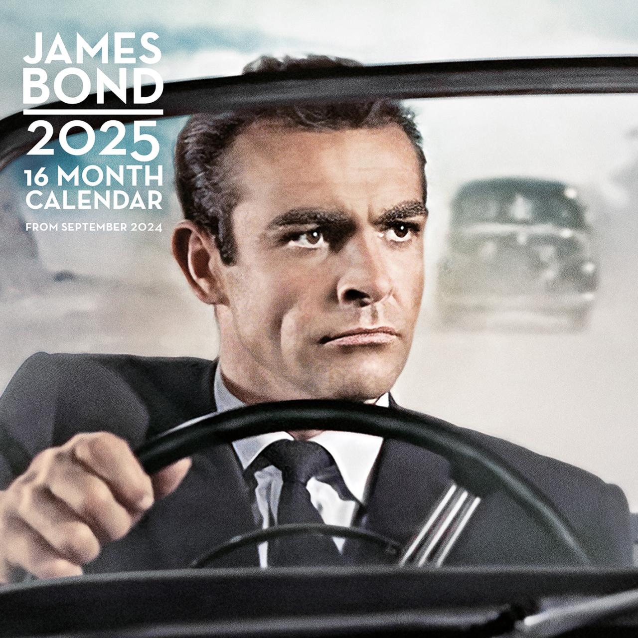 James Bond Official 2025 Calendar | The Art Group