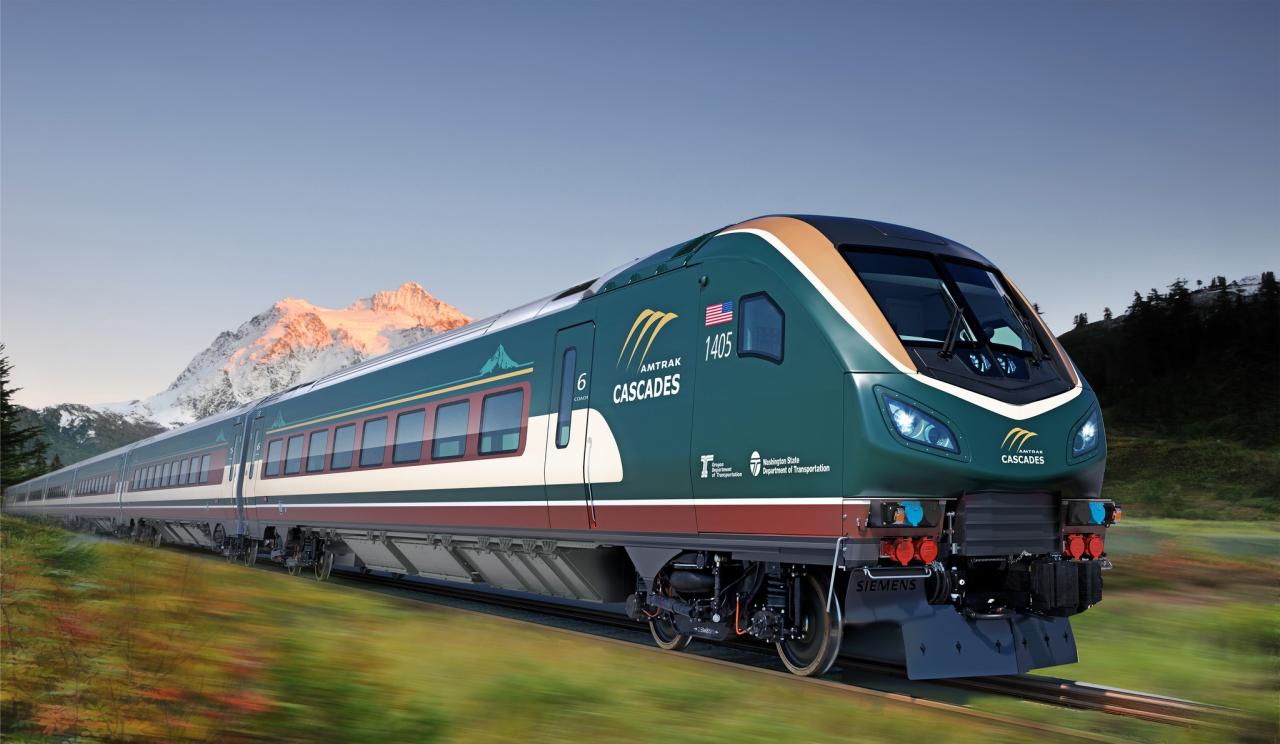 Amtrak Cascades Unveils Future ‘Airo’ Trainsets Launching in 2026 » The ...