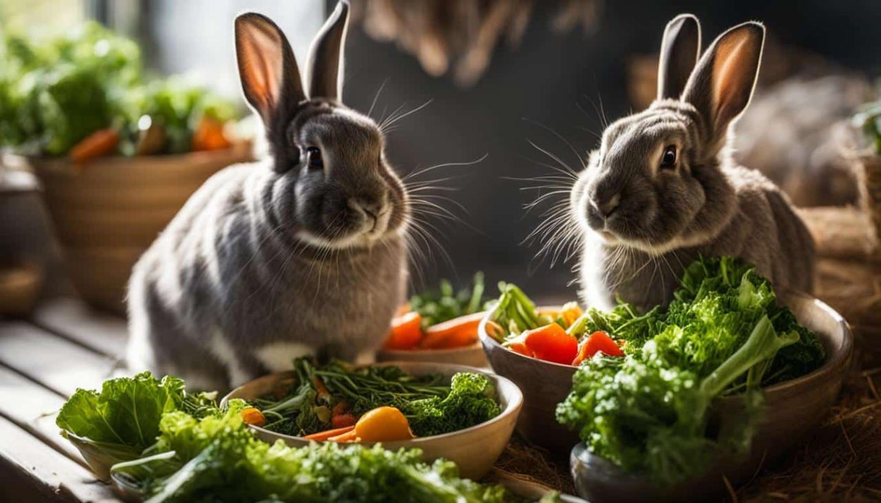 How to feed senior rabbits