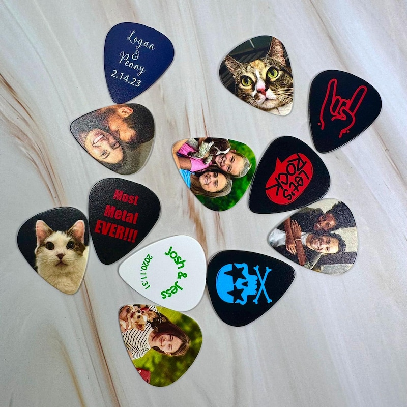 Pick Holder Personalised - Etsy